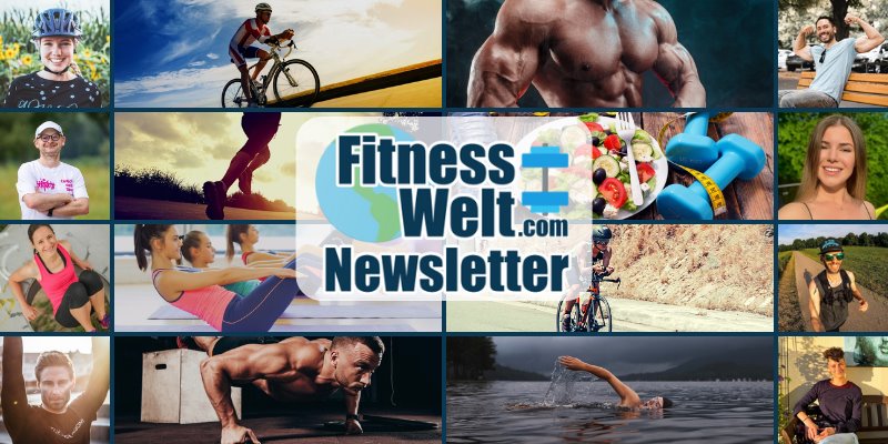 Fitnesswelt-Newsletter jetzt anmelden - nie wieder Fitnessnews verpassen